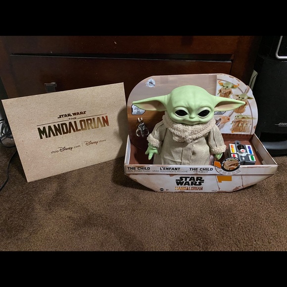 The Child animatronic.